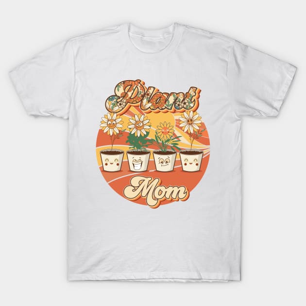 Mother day  plant mom mama lover groovy quote You Grow Girl T-Shirt by HomeCoquette